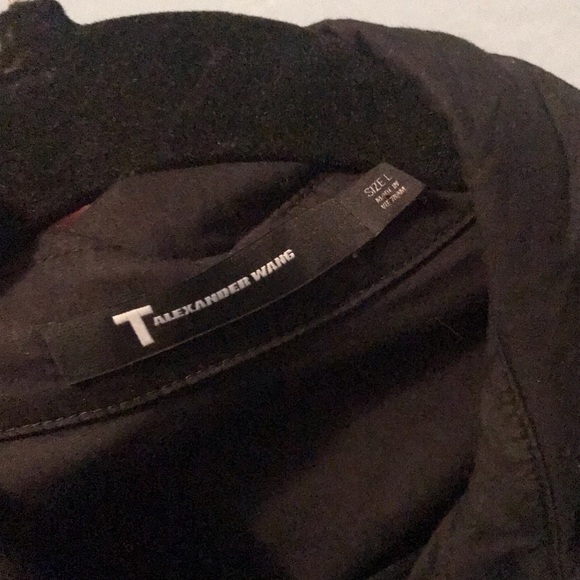 T By Alexander Wang Mixed Fabric Shirt - Picture 6 of 6